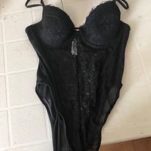 black bodysuit